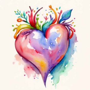 heart illustration for Zeolite’s Role in Atherosclerosis and Cardiovascular Health post